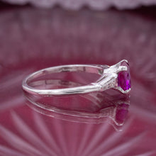 1.65 Carat Burma Ruby & Diamond Ring