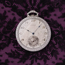 Edwardian Longines Diamond Pocket Watch