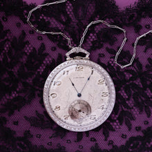 Edwardian Longines Diamond Pocket Watch