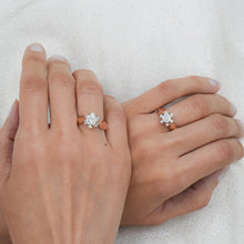 Colorless .58ct Diamond Buttercup Solitaire c1930