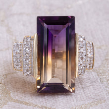 Ametrine Cocktail Ring c1980