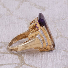 Ametrine Cocktail Ring c1980