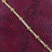 Henry Dunay Five Diamond Bamboo Bracelet