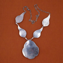 Native American Sterling & Turquoise Necklace