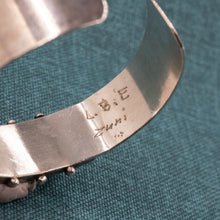 c1960 Zuni Petit Point Turquoise Cuff