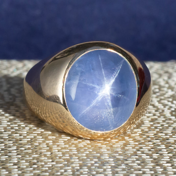 Rare Tiffany & Co. Star Sapphire Ring c1930