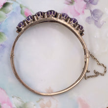 Antique Amethyst Bangle c1880