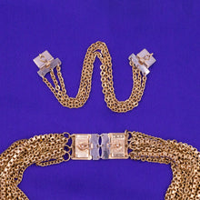 18 Karat Italian Multi-Strand Necklace