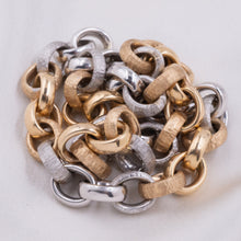 Chunky Two-Tone Cable Chain Necklace