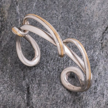 Christofle Sterling Twist Cuff c1970