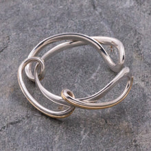 Christofle Sterling Twist Cuff c1970