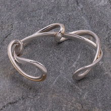 Christofle Sterling Twist Cuff c1970