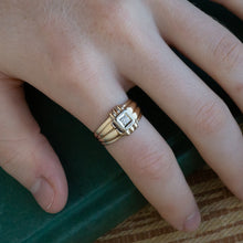 Retro Gent's Diamond Ring c1940