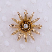 Antique Daisy Pin Pendant c1910