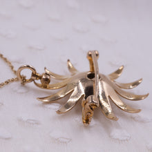 Antique Daisy Pin Pendant c1910