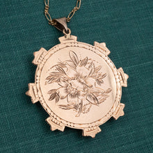 Victorian Egyptian Revival Enameled Pendant