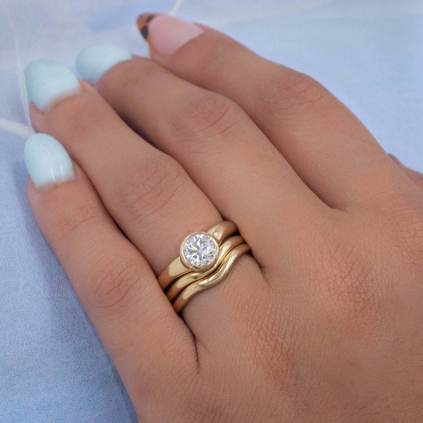 Elsa Peretti for Tiffany & Co. 3-Piece Diamond Ring – Pippin