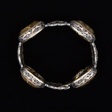 Victorian Citrine Panel Bracelet c1870