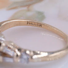 Transitional Diamond in Split Baguette Setting