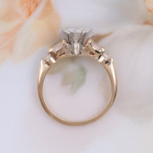 Transitional Diamond in Split Baguette Setting