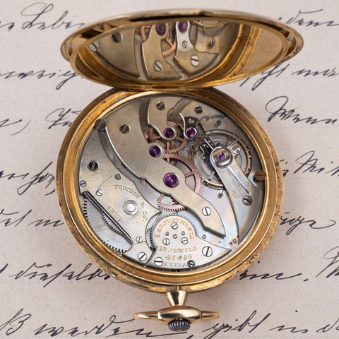 Tiffany & Co Touchon Pocket Watch c1912