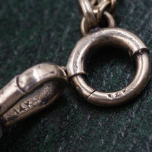 Carved Baton Link Watch Chain 1910