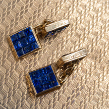 Cartier Burmese Sapphire Cufflinks c1930