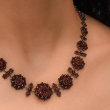Antique Bohemian Garnet Necklace