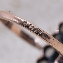 Rose-Cut Diamond Navette Ring c. 1880s
