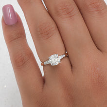 Antique Old European Diamond Two-Tone Ring c1930
