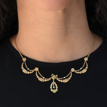 Belle Epoque Festoon Necklace c1900