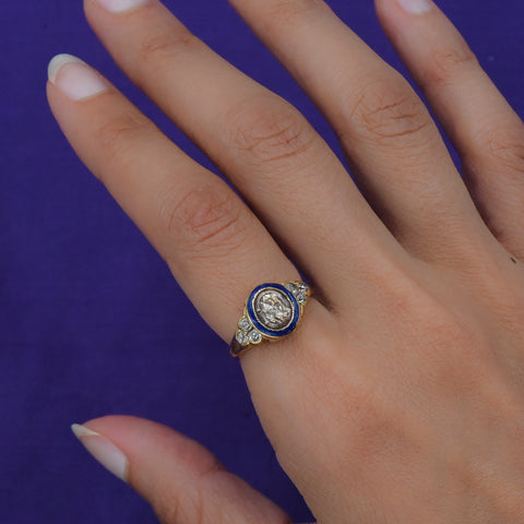 Georgian Rose-cut Diamond Ring c1800