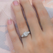 .90ct Late Transitional-cut Diamond Ring c1935