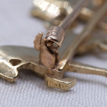 Antique Pearl Equestrian Bar Pin c1910