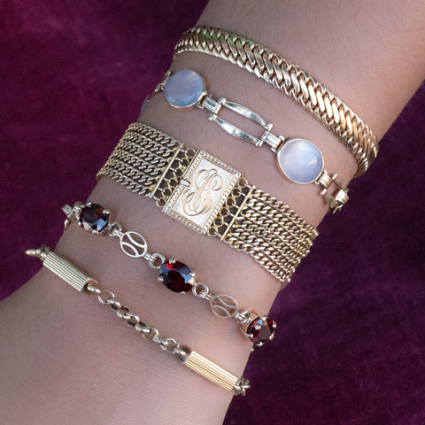 Retro-Era Multi-Strand Bracelet