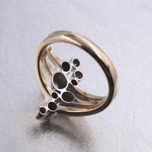 Diamond Bubbly Cocktail Ring
