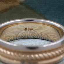 Textured Gold band