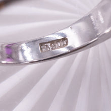 Pink Sapphire & Diamond Elongated Cocktail Ring c1960