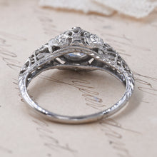 Art Deco One Carat Diamond Filigree Ring