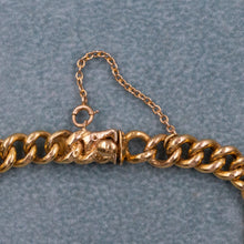 Gold Curb Chain Bracelet
