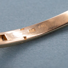 Diamond Solitaire Bypass Bangle c1980