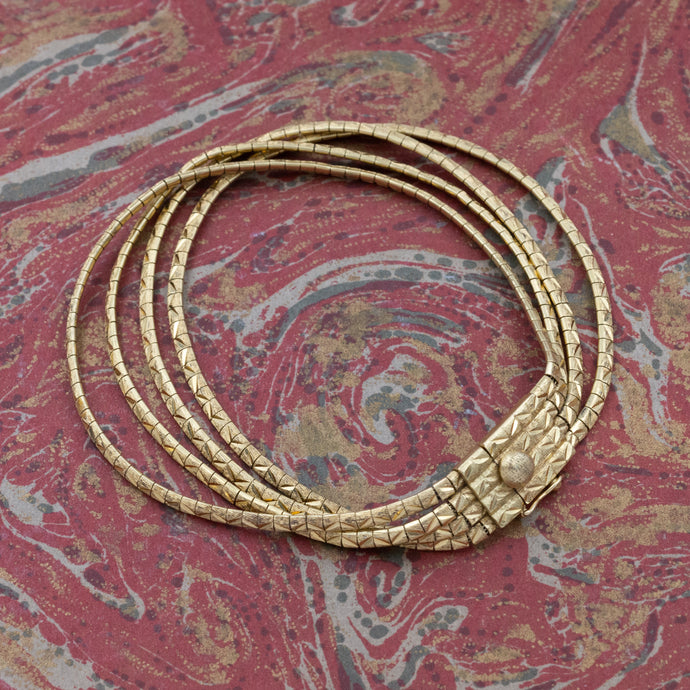 Italian Multi-Strand Bracelet c. 1970s