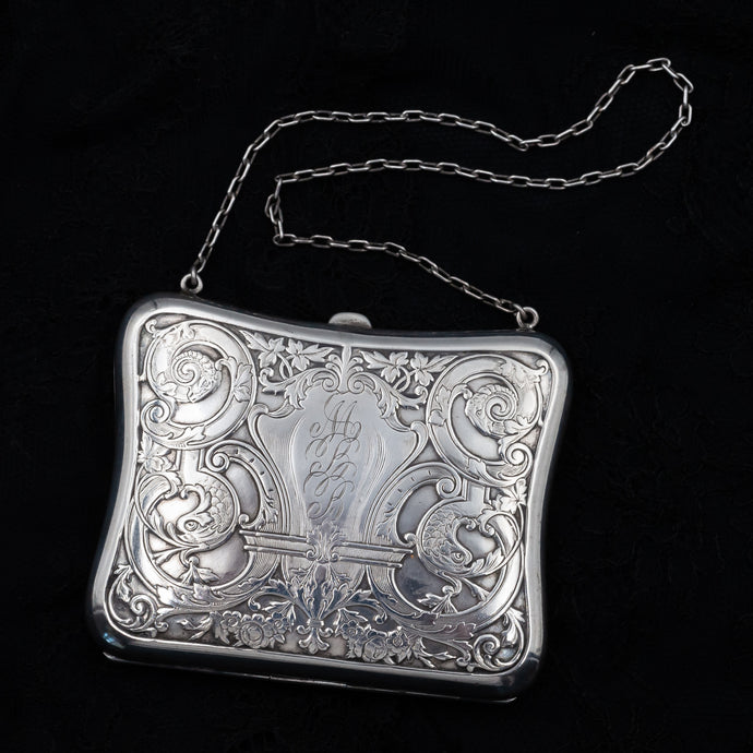 Antique Sterling Purse by Webster & Co.