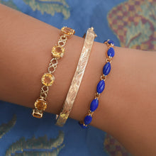 Imperial Lapis Line Bracelet