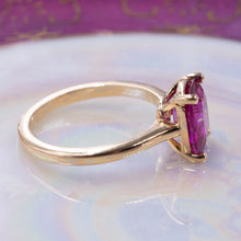 Untreated Burmese Ruby Solitaire