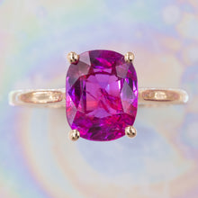 Untreated Burmese Ruby Solitaire