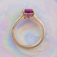 Untreated Burmese Ruby Solitaire