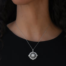 Belle Époque Diamond and Pearl Pendant