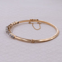 Rose Cut Diamond Bangle c1910