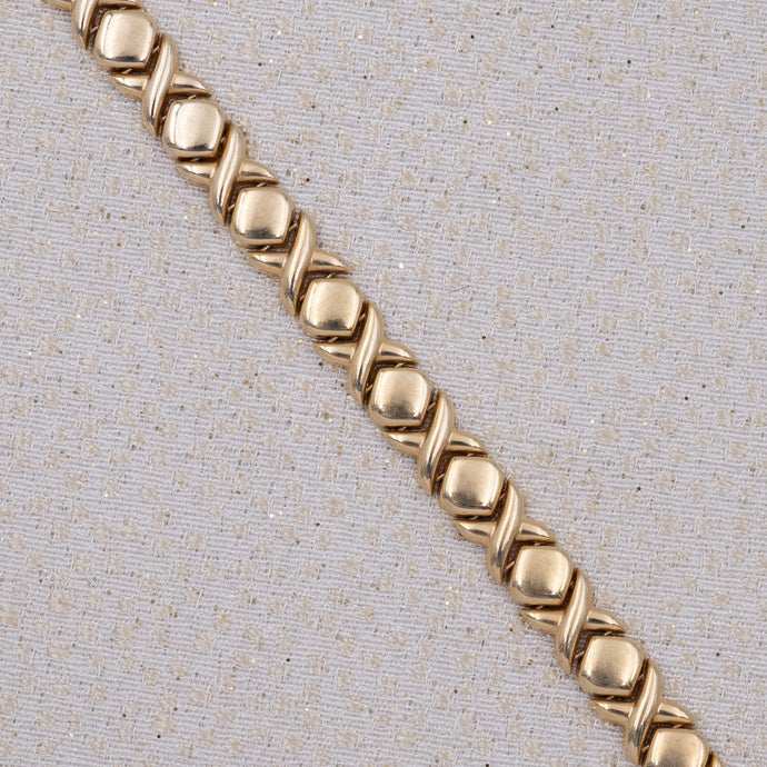 Gold XOXO Bracelet